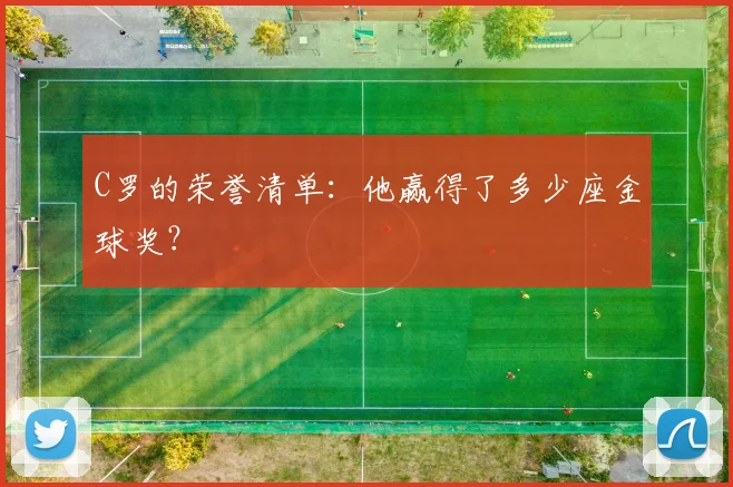 C罗的荣誉清单：他赢得了多少座金球奖？